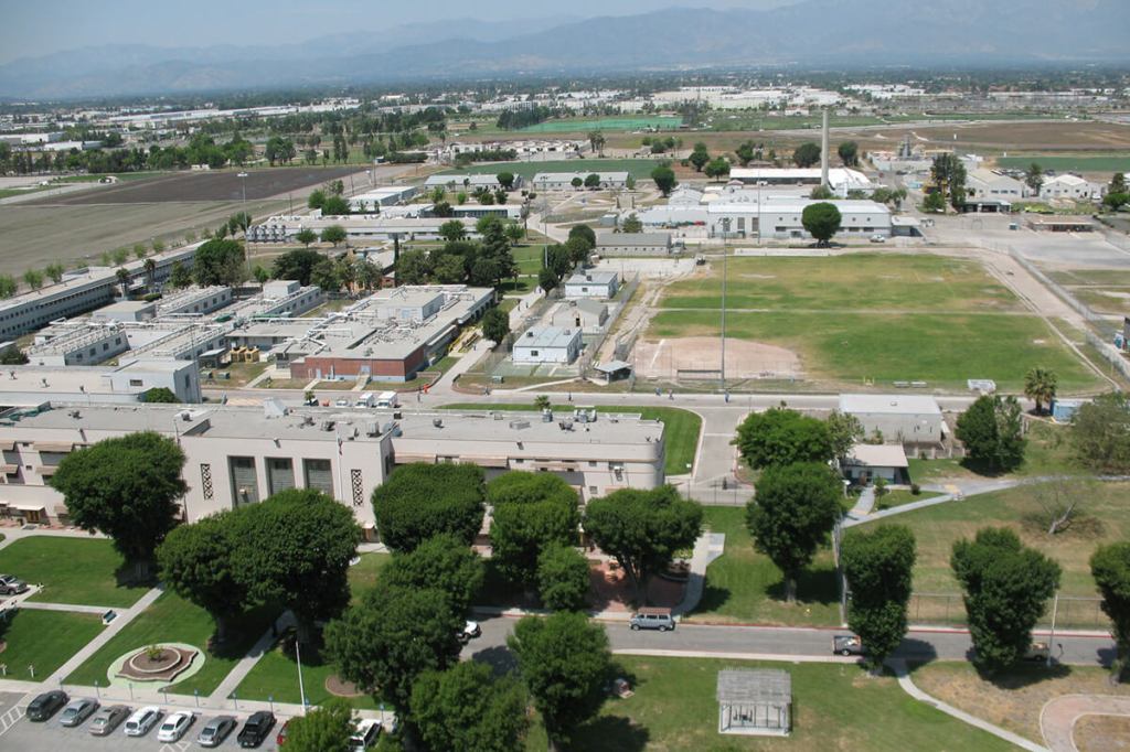 Aerial view of California Institution for Men
